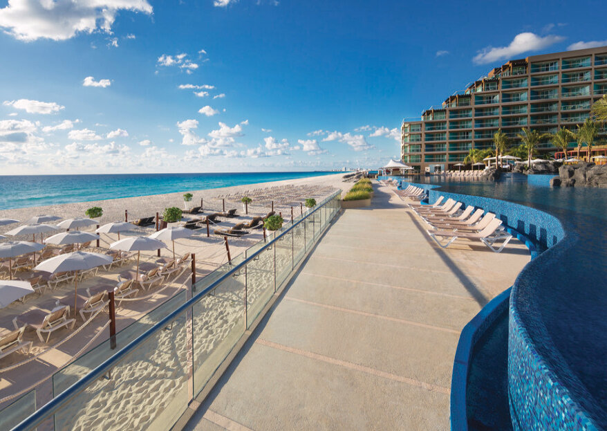 Hard Rock Hotel Cancun: un matrimonio de ensueño frente al mar