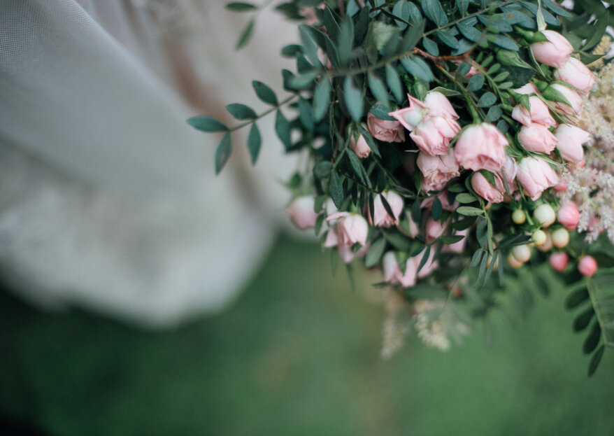 'Hoop bouquets' para novias: el ramo más original de la temporada