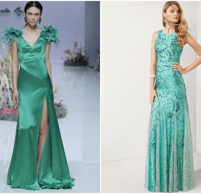 40 vestidos de fiesta verdes: ¡diseños vanguardistas para invitadas 'top'!