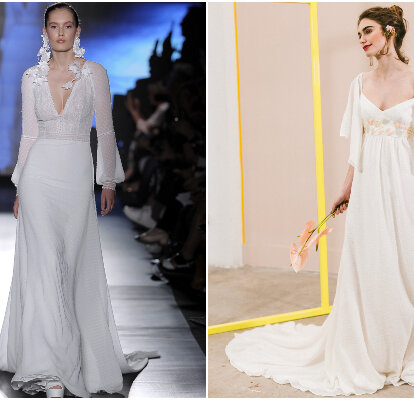 Vestidos de novia para mujeres bajitas escoge el diseño ideal para tu  figura
