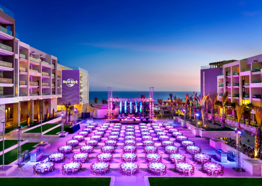 Hard Rock Hotel Los Cabos: la locación ideal para una boda de ensueño