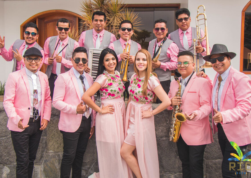 Rio Band Orquesta: la música ideal para que invitados y novios disfruten el doble de la boda